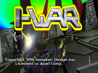 I-War title screen for Jaguar